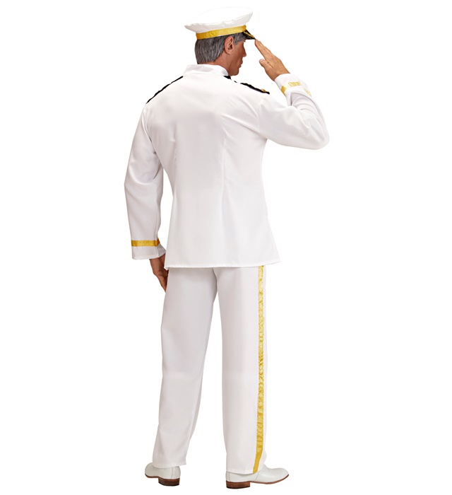 Costum Capitan Vas Alb