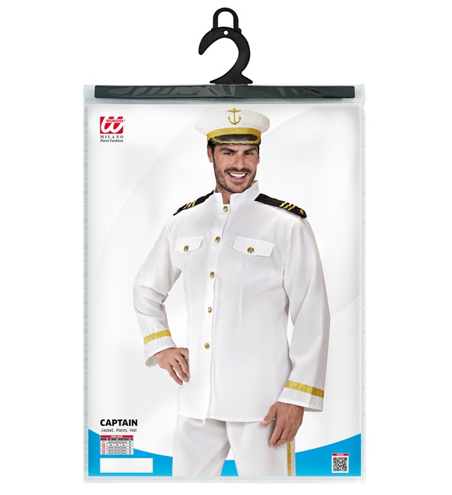 Costum Capitan Vas Alb