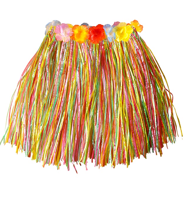 Fusta Hawaii Scurta Multicolora