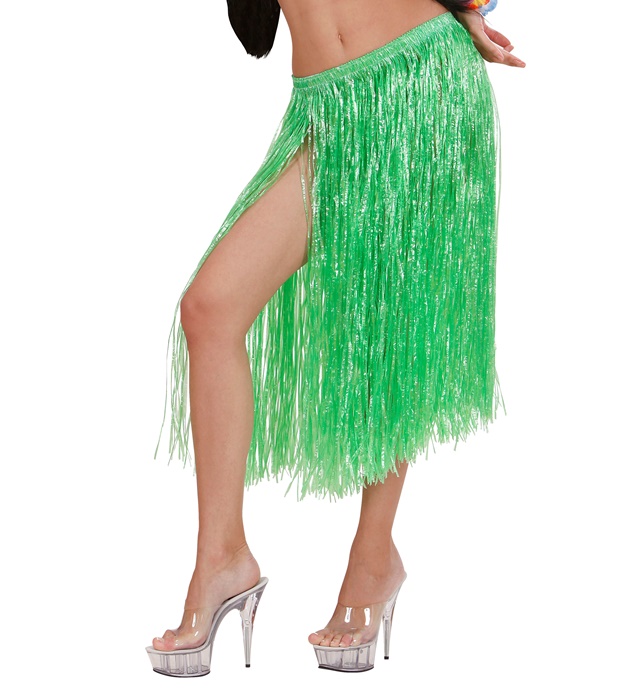 Fusta Hawaii Lunga Verde