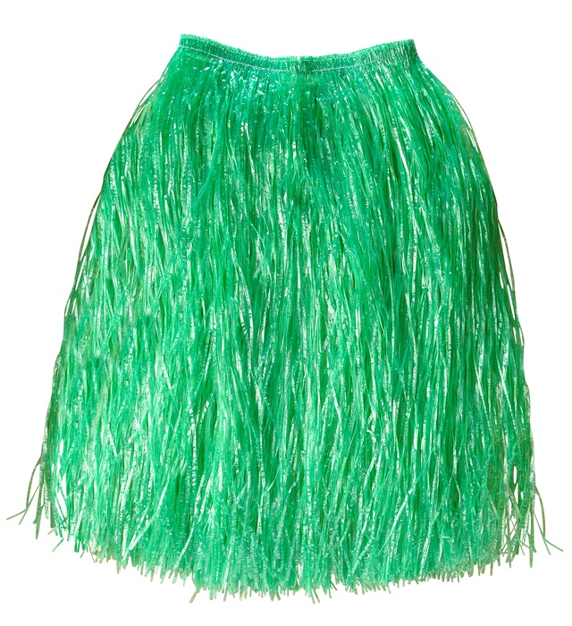 Fusta Hawaii Lunga Verde