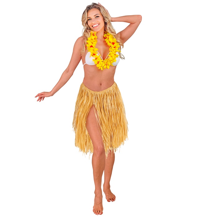 Fusta Hawaii Crem 55 cm
