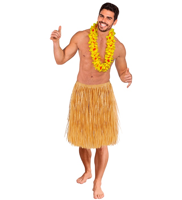 Fusta Hawaii Crem 55 cm