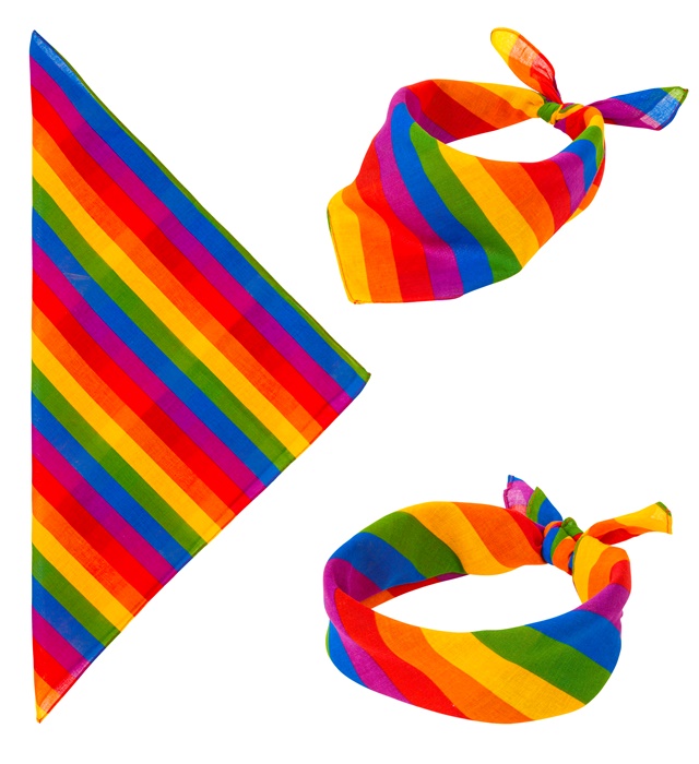 Bandana Curcubeu