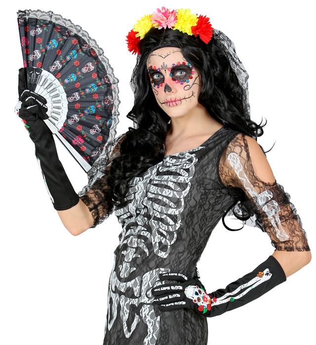 Manusi Schelet Dia De Los Muertos 40 cm