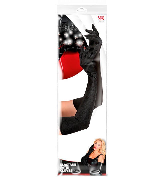 Manusi Negre Satin