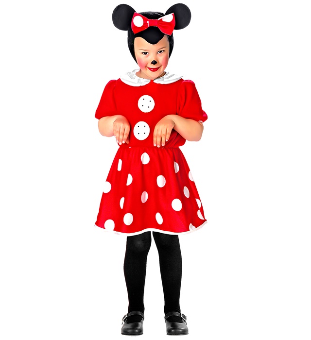 Costum Minnie Mouse Cu Palarie