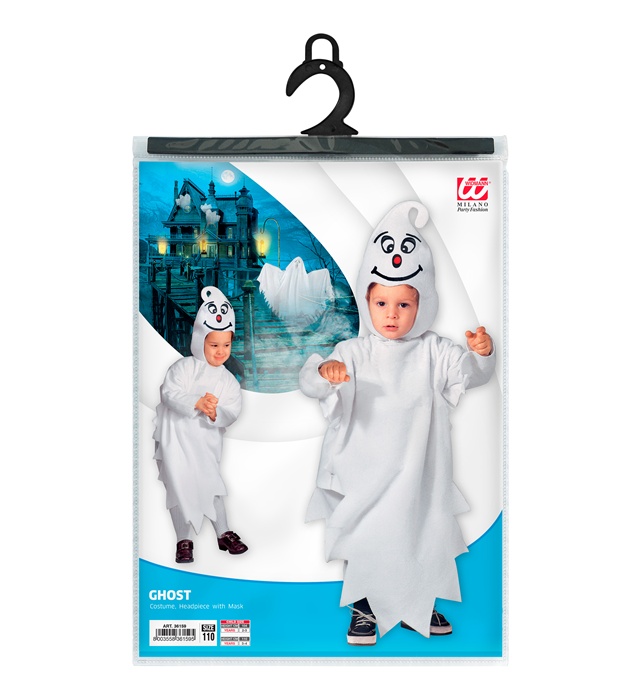 Costum Fantoma Alba Copii Halloween