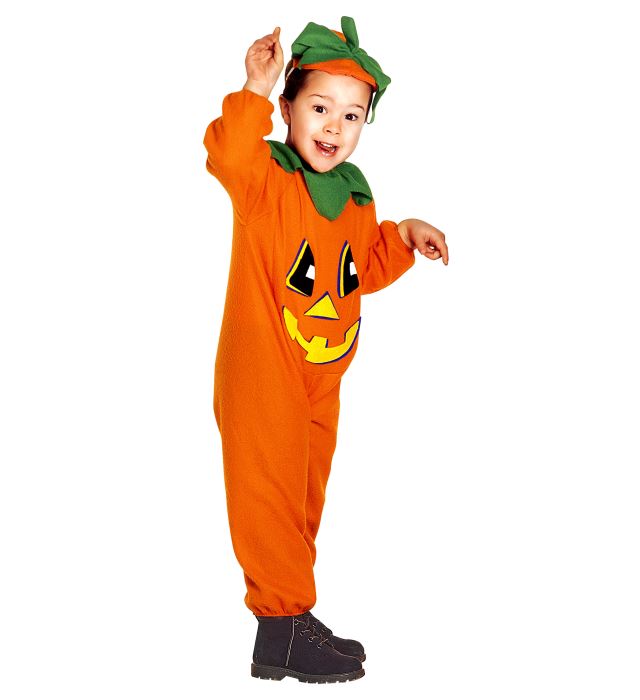 Costum Dovleac Copii Halloween