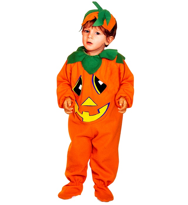 Costum Dovleac Copii Halloween
