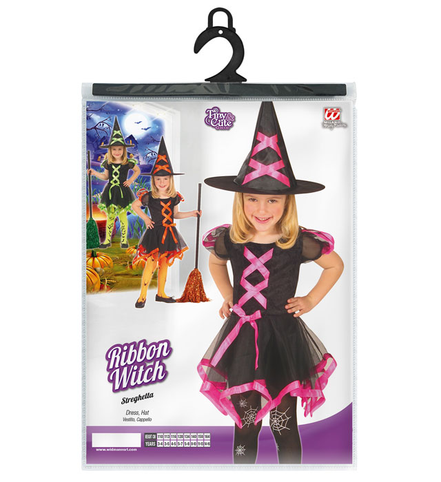 Costum Vrajitoare Fetite Colorat
