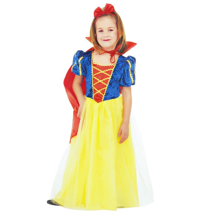 Costum Alba Ca Zapada Fetite