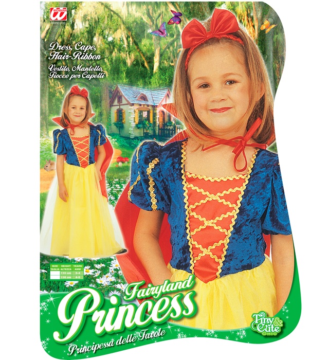Costum Alba Ca Zapada Fetite