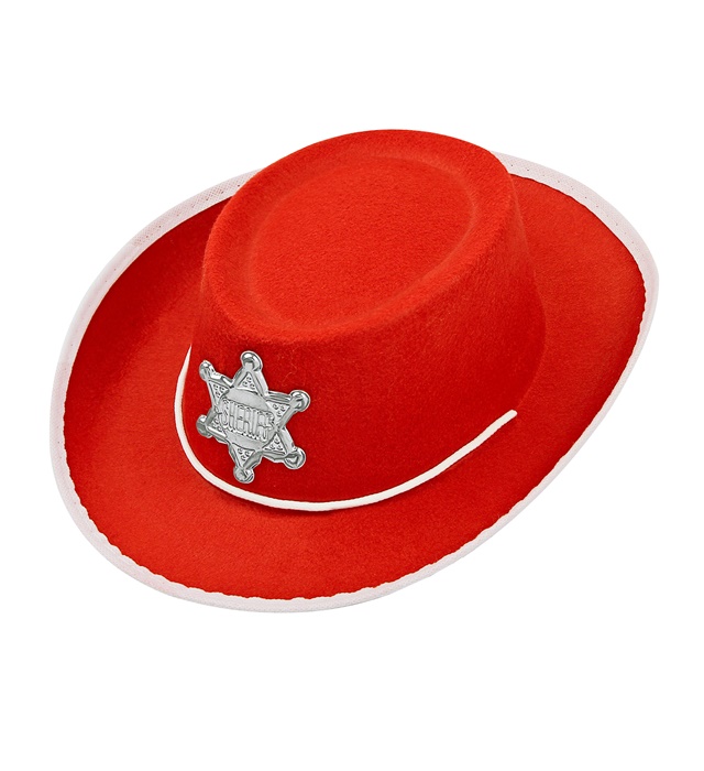 Palarie Cowboy Copii Rosie