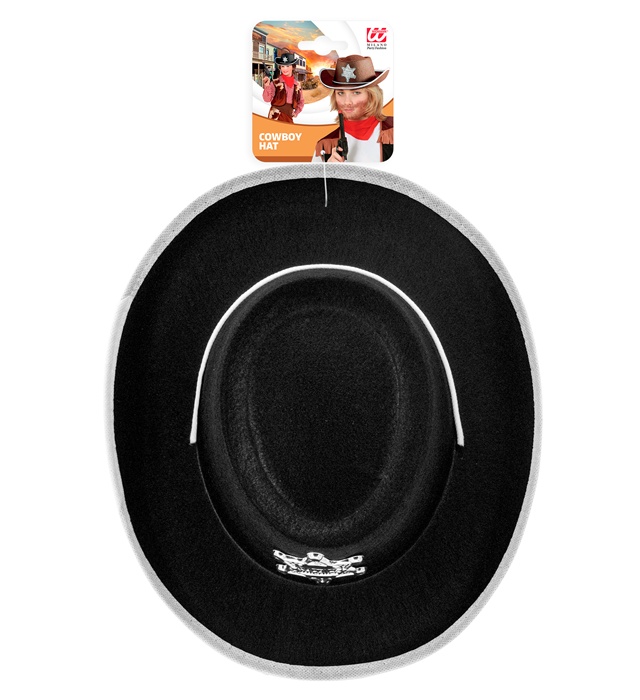 Palarie Cowboy Copii Neagra