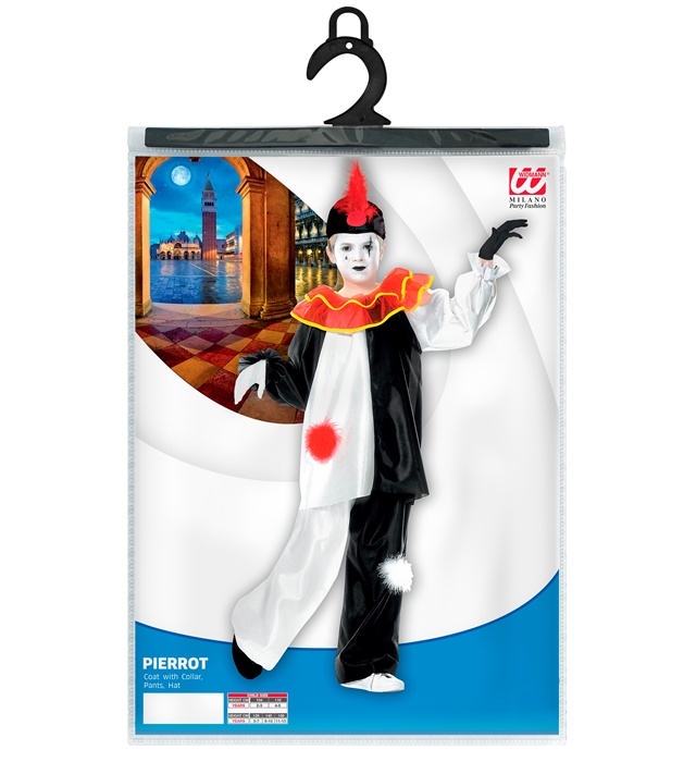 Costum Arlechin Pierrot