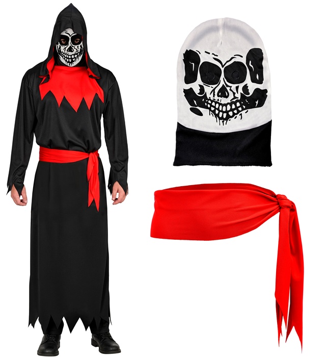 Costum Schelet Horror Insangerat