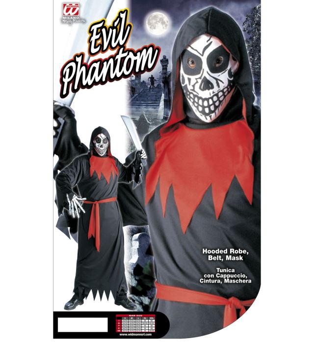 Costum Schelet Horror Insangerat