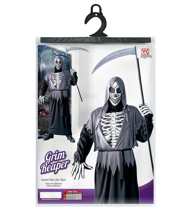 Costum Schelet Grim Reaper Adult