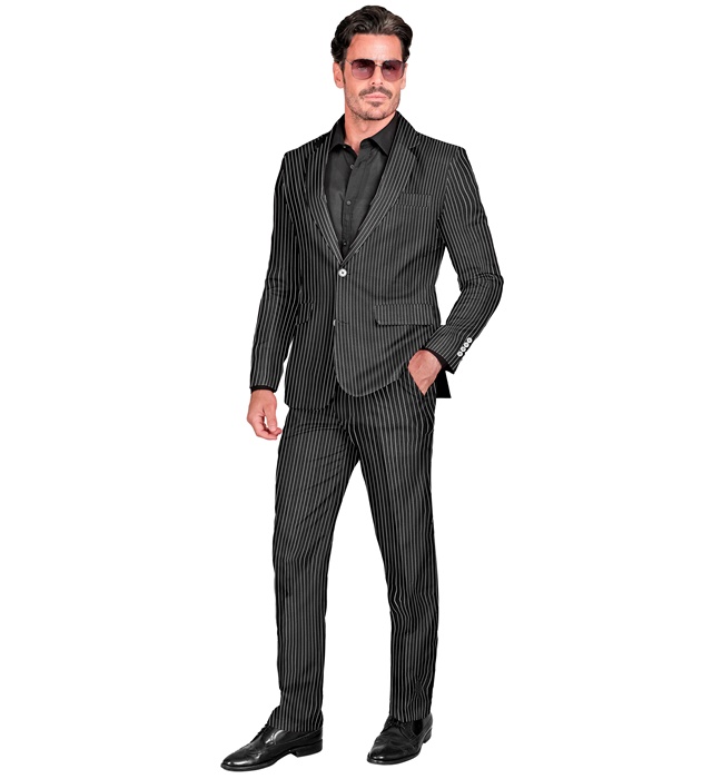 Costum Gangster Negru