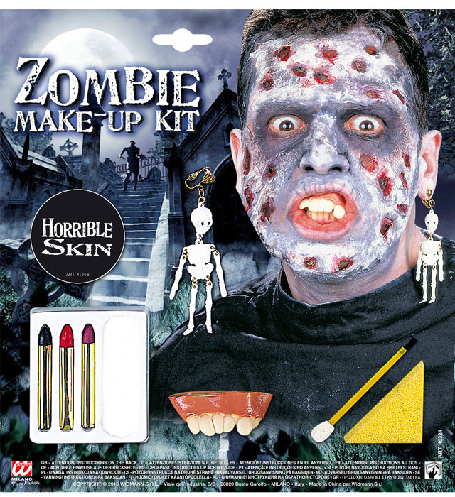 Set Machiaj Zombie Cu Accesorii
