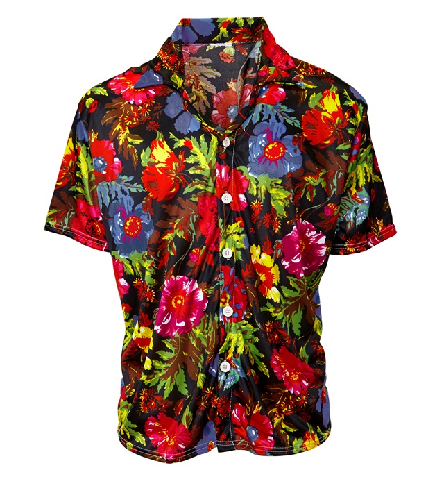 Camasa Petrecere Hawaii Neagra