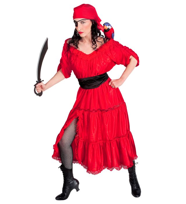 Costum Piratesa Rosu