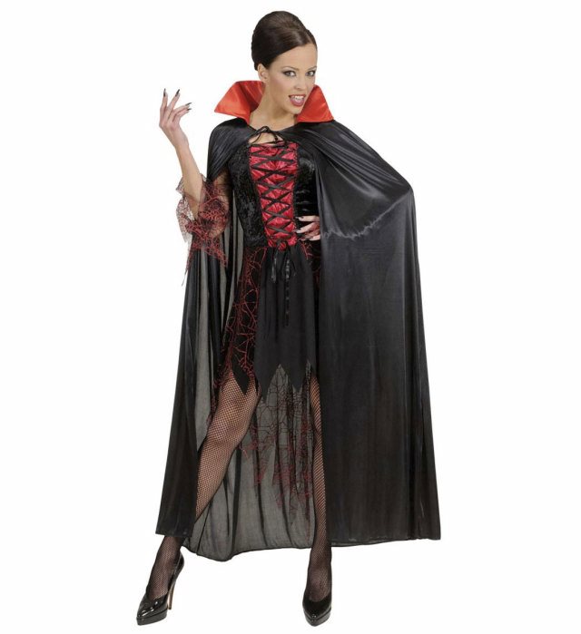 Pelerina Neagra Satin