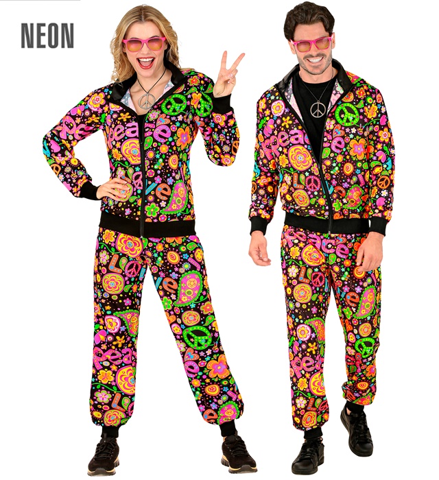 Costum Trening Hippie Negru