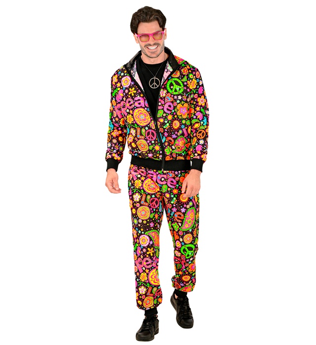Costum Trening Hippie Negru