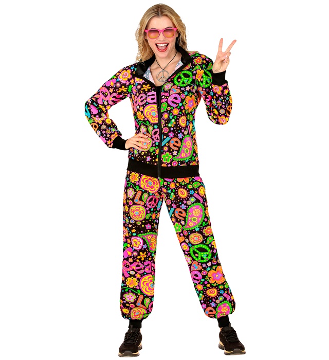 Costum Trening Hippie Negru