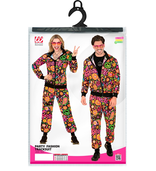 Costum Trening Hippie Negru