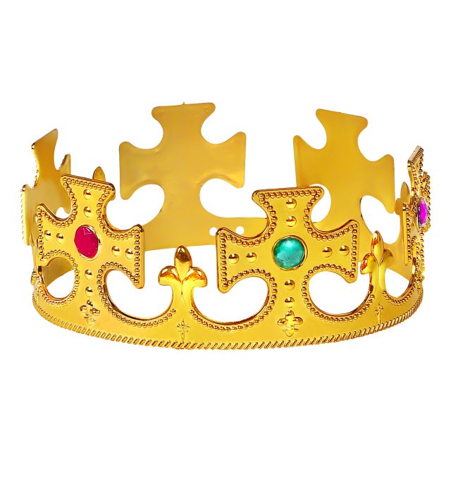 Coroană de rege aurie
