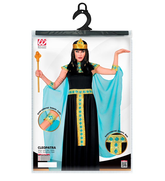 Costum Cleopatra Negru Adult