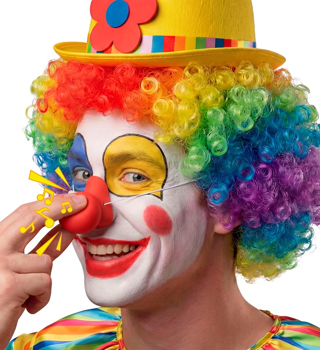 Nas Clown Rosu Sonor