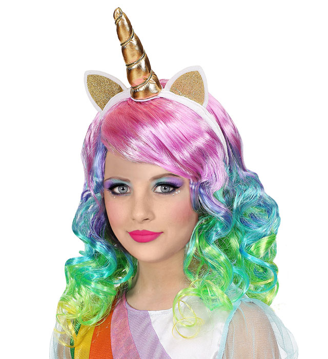 Peruca Unicorn Copii