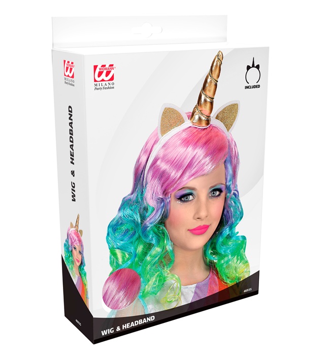 Peruca Unicorn Copii