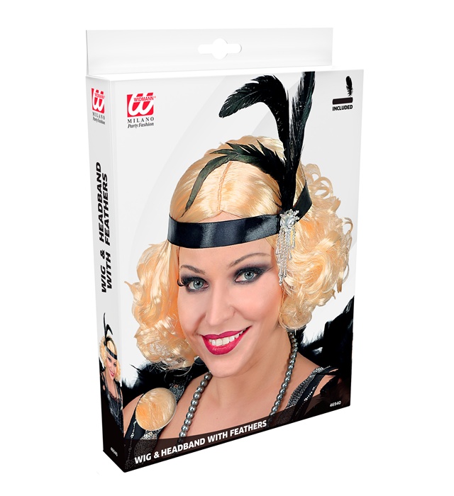 Peruca Blonda Anii 20