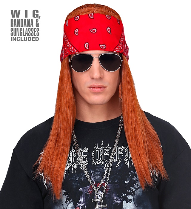 Peruca Axel Rock Star