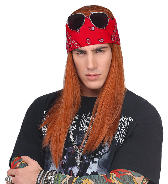 Peruca Axel Rock Star
