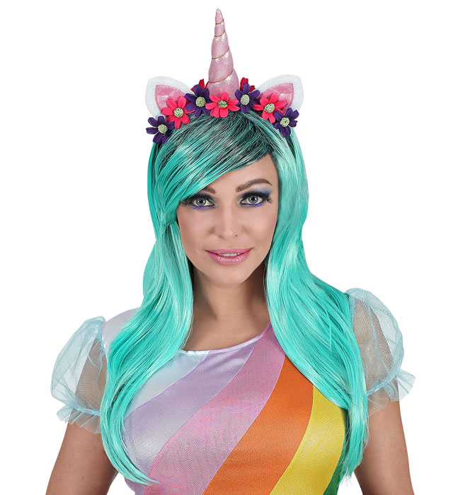 Peruca Unicorn Fantezie