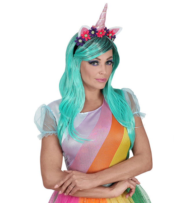 Peruca Unicorn Fantezie