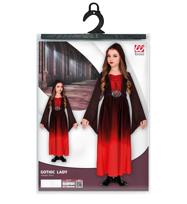 Costum Rochie Gothic Red