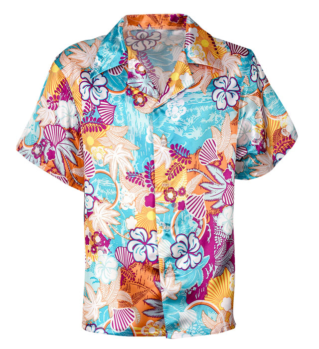 Camasa Hawaii Satin