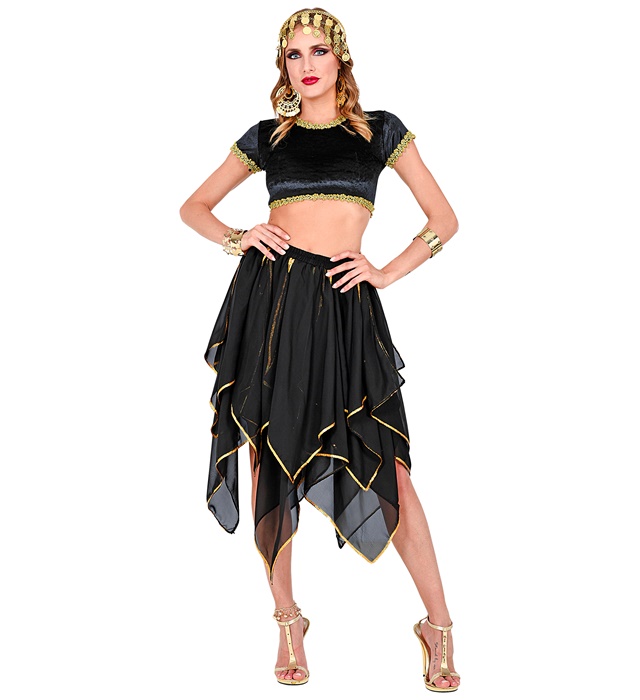 Fusta Neagra Chiffon