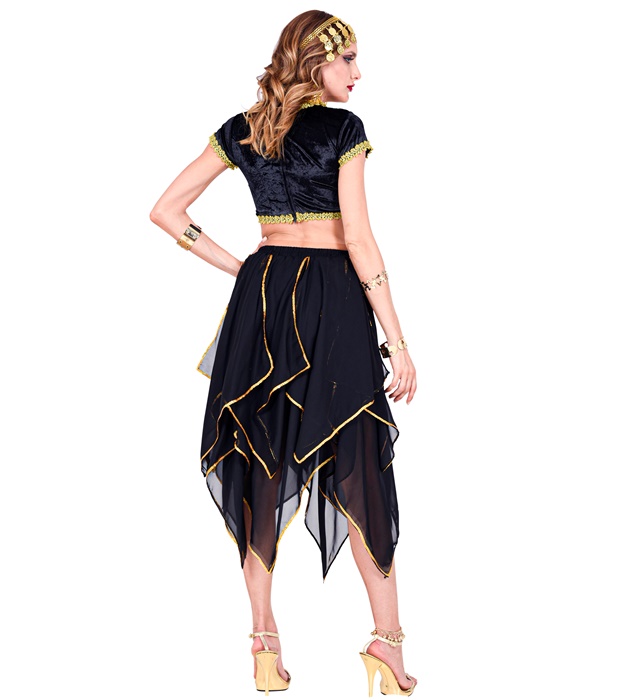 Fusta Neagra Chiffon