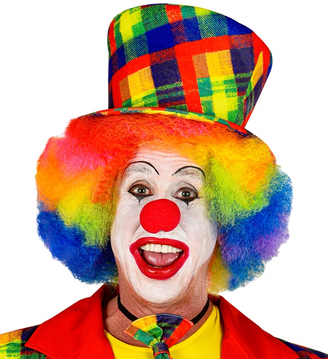Palarie Clown Multicolora