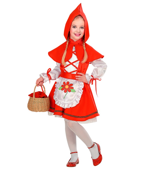 Costum Scufita Rosie Copii