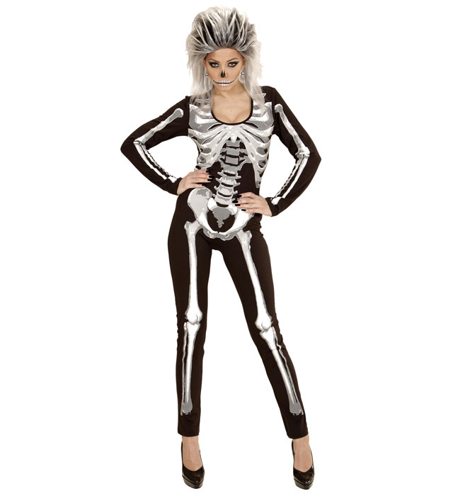 Costum Schelet Negru Femei