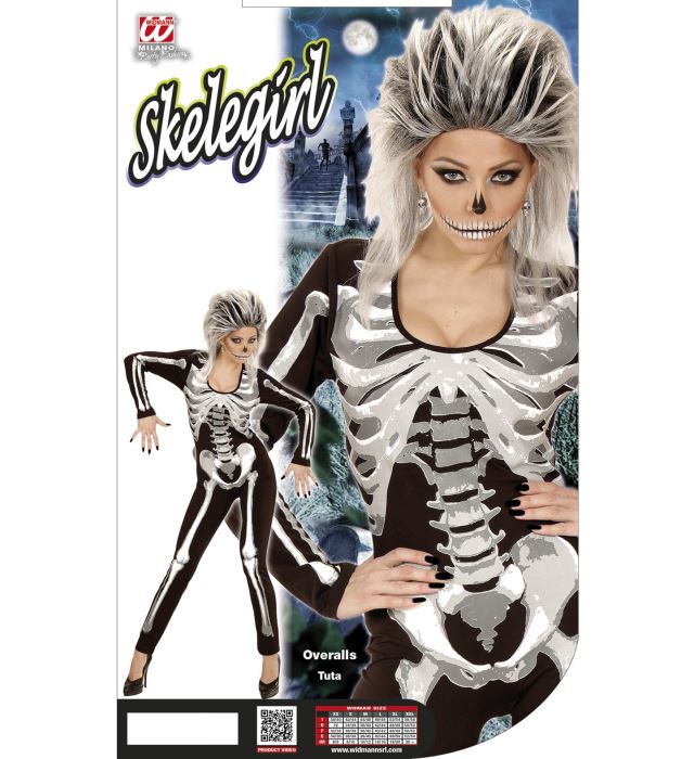 Costum Schelet Negru Femei